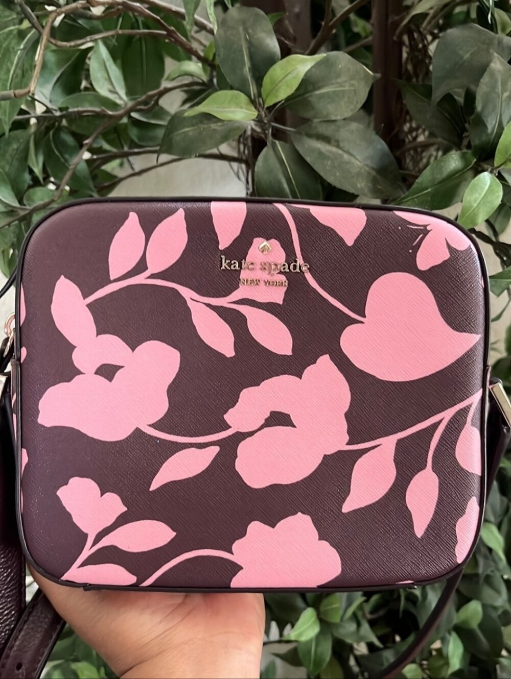NWOT Kate Spade Garden Vine Cammie Crossbody Bag